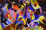 Wassily Kandinsky Flood Improvisation painting